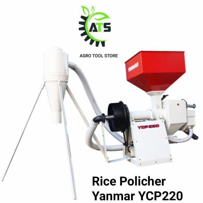 Mesin Rice Polisher Yanmar Ycp220 Pemutih Beras Ycp 220 Pakai Air Original Dan Terpercaya