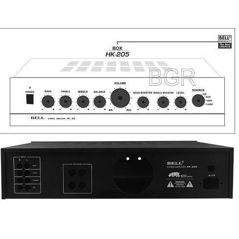 Box Power Amplifier HK-205 BOX HK 205 Box Amply HK205 TERMURAH