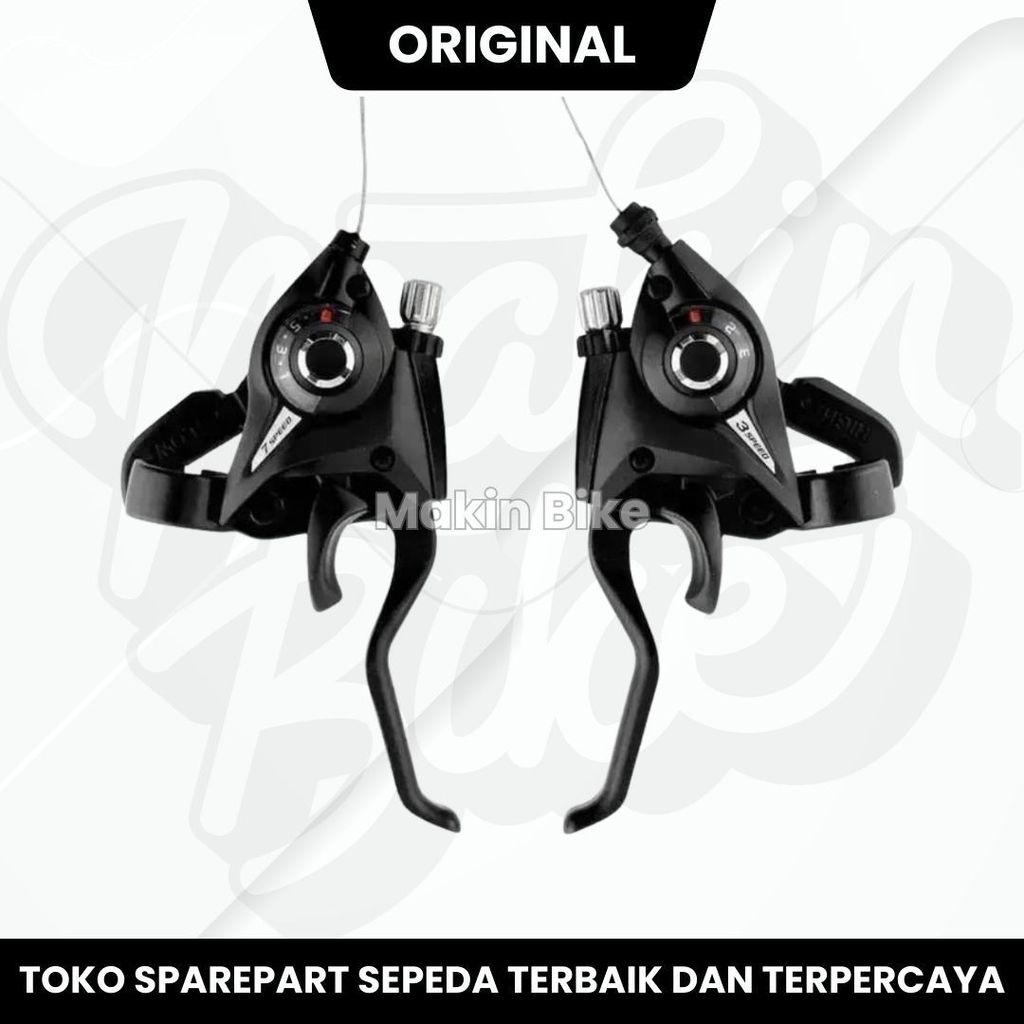Brifter Sepeda MTB 7X3 Speed