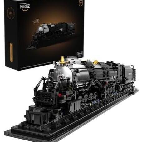 Nifeliz Big Boy Locomotive, Articulated Steam Locomotive Building Block Set