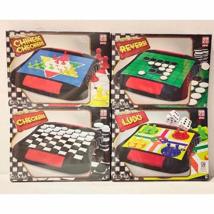 sale mainan: emco ludo/ checkers/ chinese checkers/ reversi original kode 505