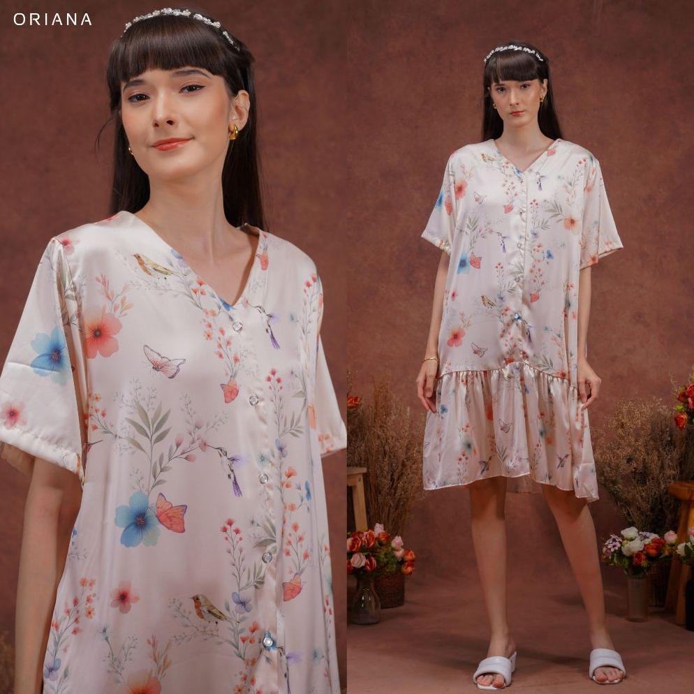 Oriana Homewear Midi Dress Mici Collection Termurah