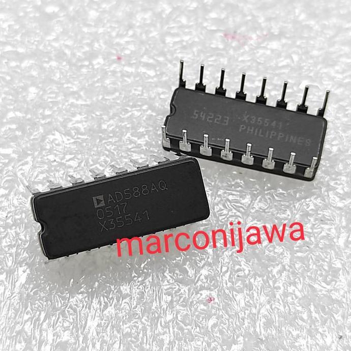 AD588AQ ad588aq ic dip16pin keramik asli