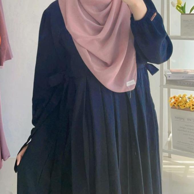BEST SELLER ADINDA DRESS WANITA MUSLIM BY HIJABSYIFA.ID