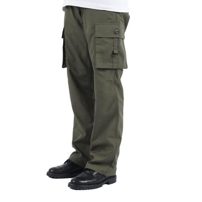 Gozeal | Cargo Pants - Rumble Olive | Celana Cargo Panjang Casual | Pria Wanita Unisex