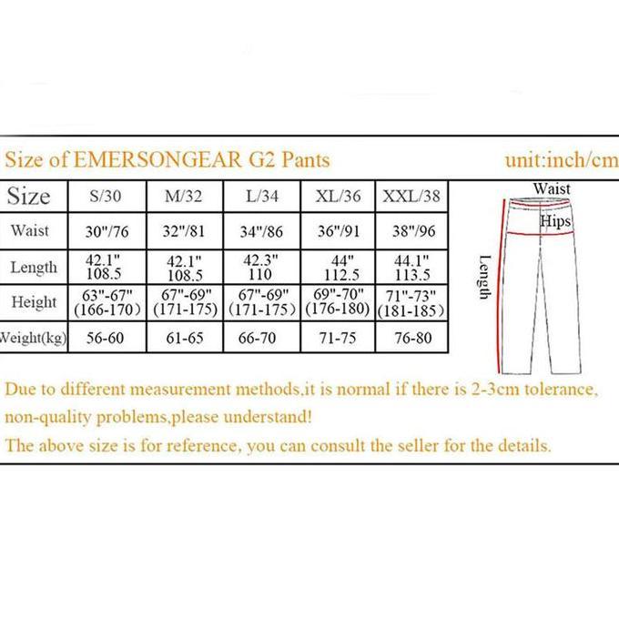 EmersonGear Gen2 Combat Pants Tactical Pants with Knee pads EM6971 Celana Tactical Ori