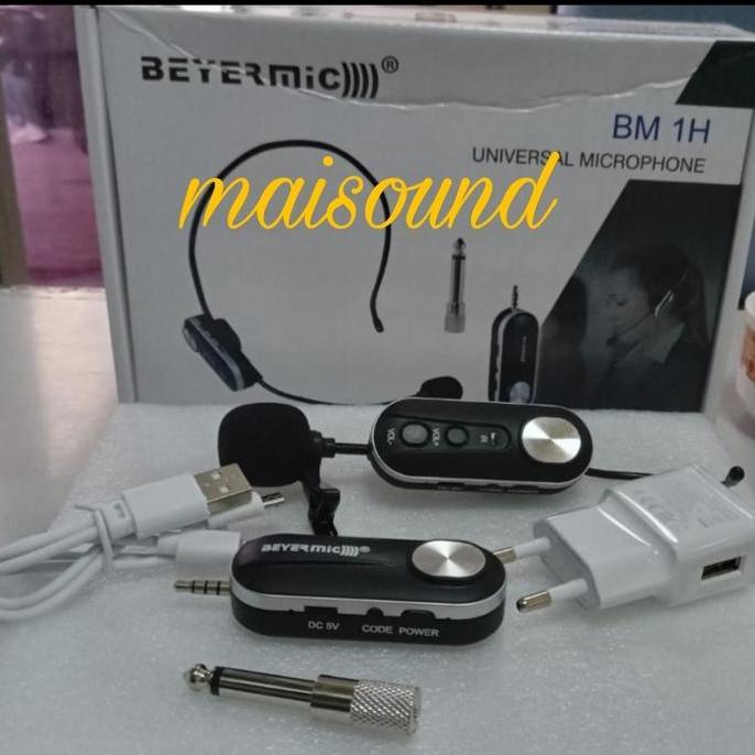 MIC WIRELESS BEYERMIC BM 1H BANDO MICROPHONE BEYERMIC BM1H HEADSET