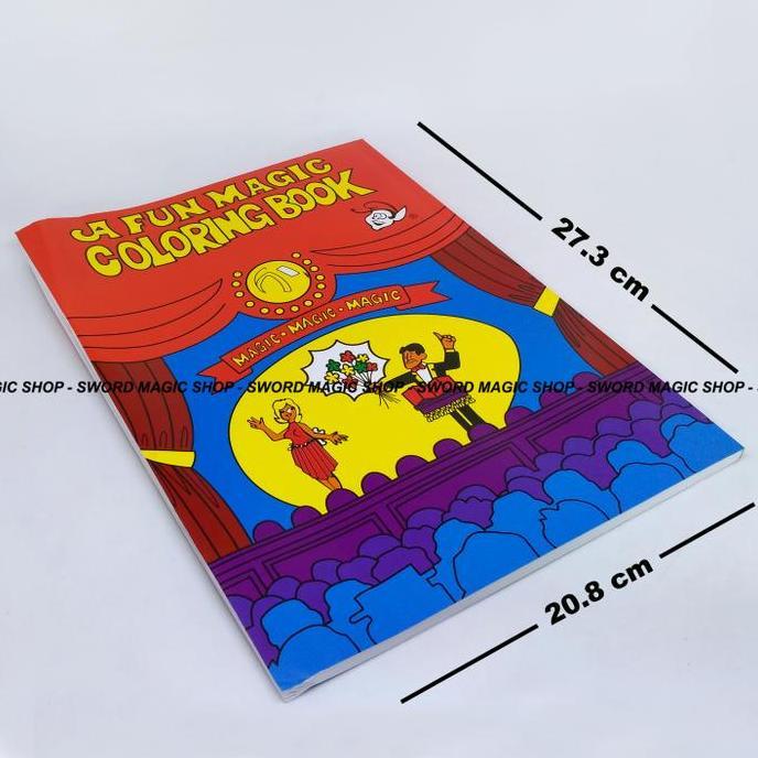 Alat Sulap Coloring Book Jumbo - Coloring Book Import - Coloring Book
