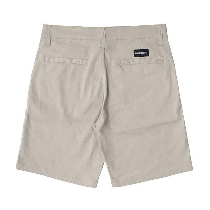 Moxie Celana Pendek Reguler Fit Chino Twill Krem Cream Chino Short Pants