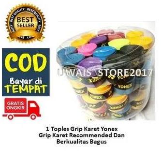 Kokking- Grip Karet Badminton Bulutangkis Yonex 1 Toples / Raket Bulutangkis Badminton Yonex - 1 Top