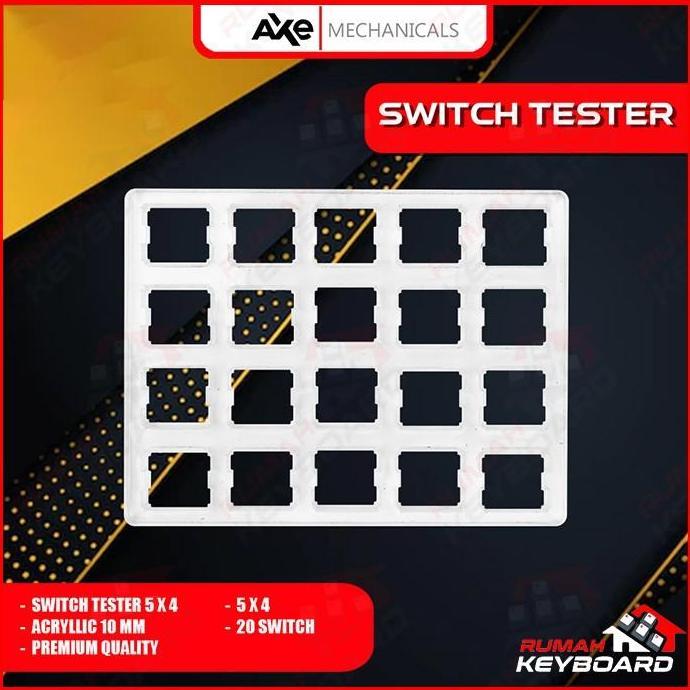 Xcinox- Lube Station - Switch Tester - Mechanical Keyboard - Acrylic