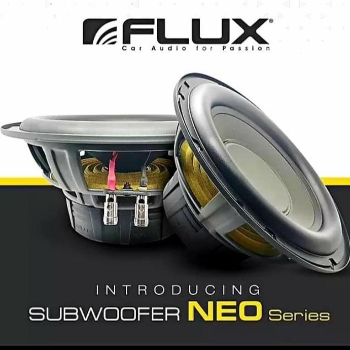 TERMURAH - Subwoofer FLUX NEO 12 Pasif Mobil 12 Inch Garansi Resmi & Original