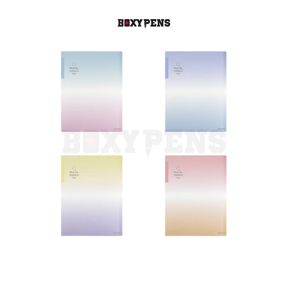 Kokuyo Pastel Cookie Clear Book Binder