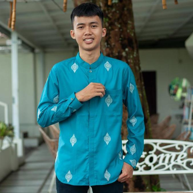 DISKON AL -JAMI ABBAS KEMEJA KOKO SULTAN PREMIUM FULL BORDIR BATIK MEWAH LENGAN PANJANG KATUN TOYOBO