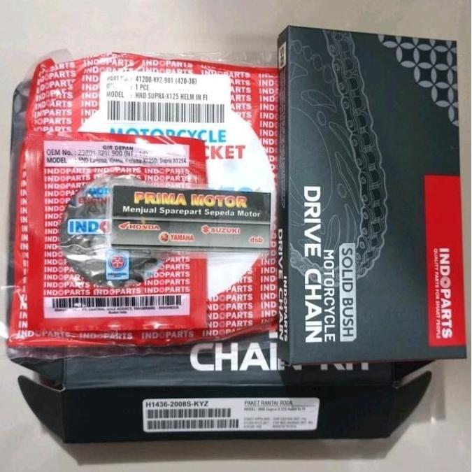 GEAR SET SUPRA X 125 HELM IN FI INDOPART GIR SET SUPRA X 125 HELM IN