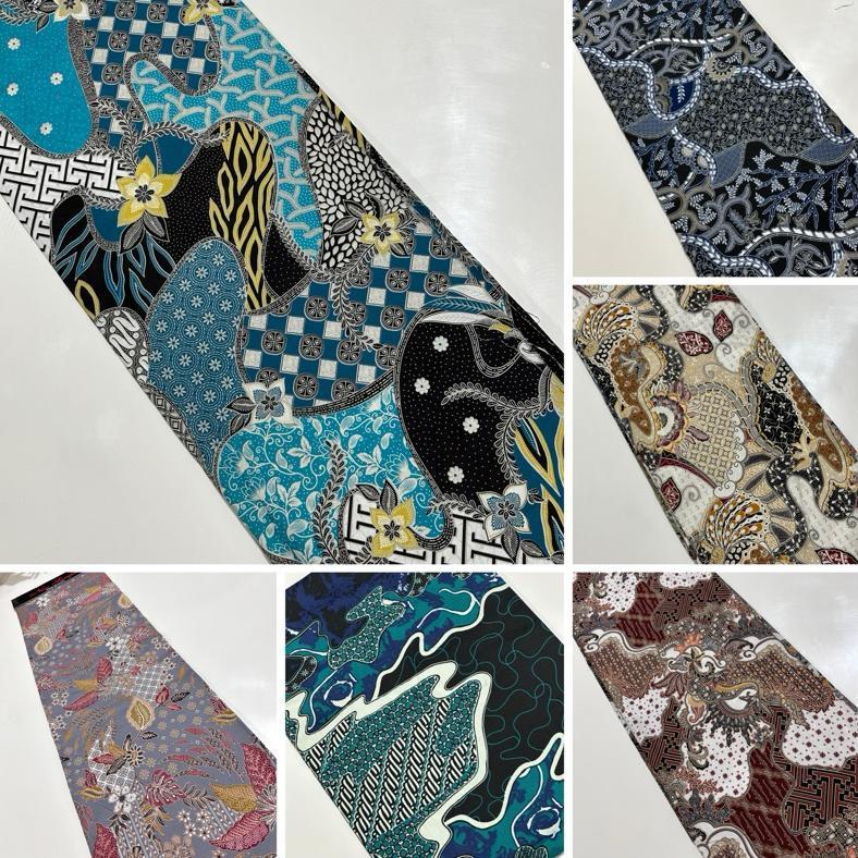 Murah Kain Batik Katun Premium 01 (Per 0.5M) Lebar 1.15M Bisa Seragam ,Gamis Bahan Premium Kain Bati