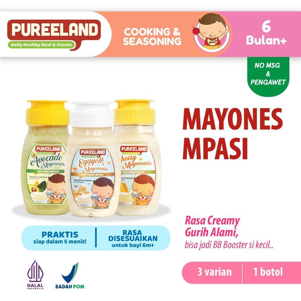 Pureeland Cheesy Mayonnaise / Mayones Keju MPASI / Bumbu MPASI