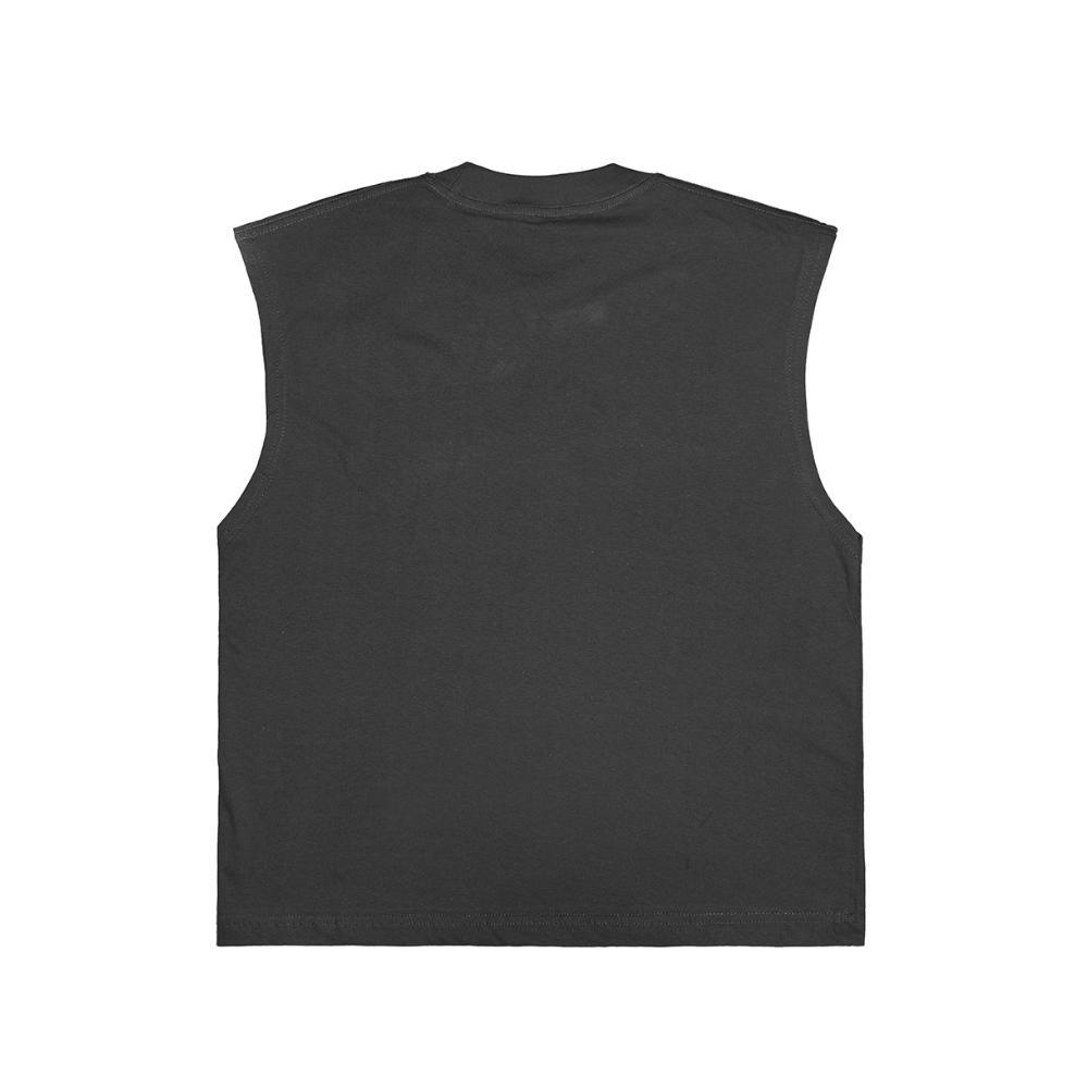 Grosir Wush Club Singlet Basic Lekbong Tanktop Sleveless Boxy Fit Tee Baju Kaos Distro Pria Wanita P