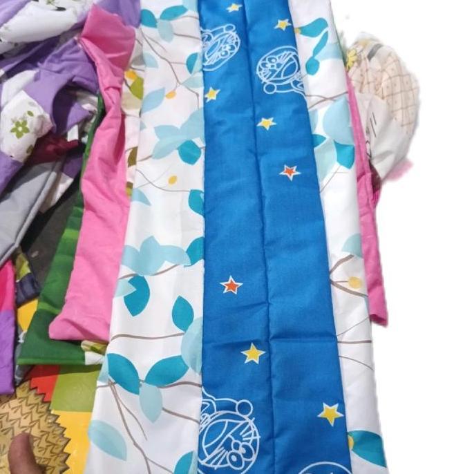 Sleeprm- (5Pcs) Sarung Guling Sambung 90X30Cm Nb : Motif Random (Acak)