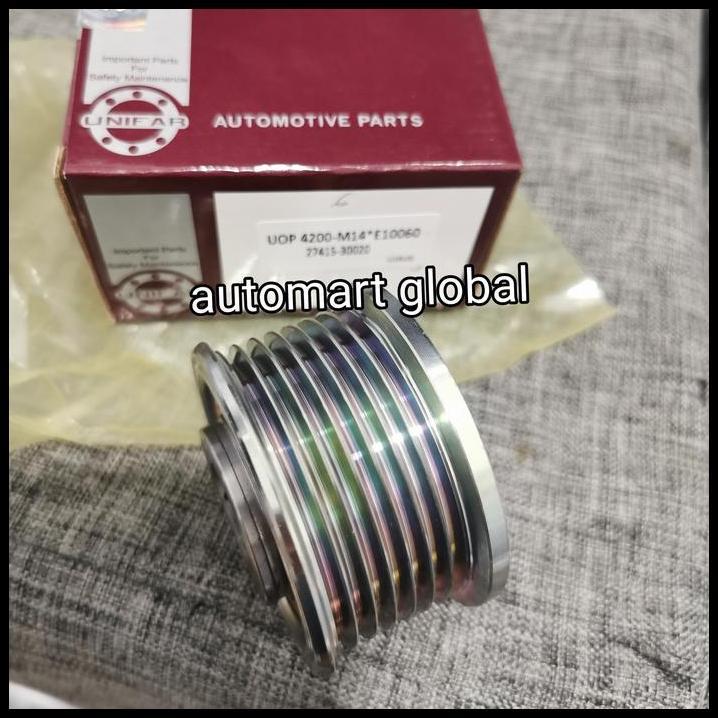HOT DEAL PULLEY ALTERNATOR DINAMO CAS INNOVA DIESEL UNIFAR 