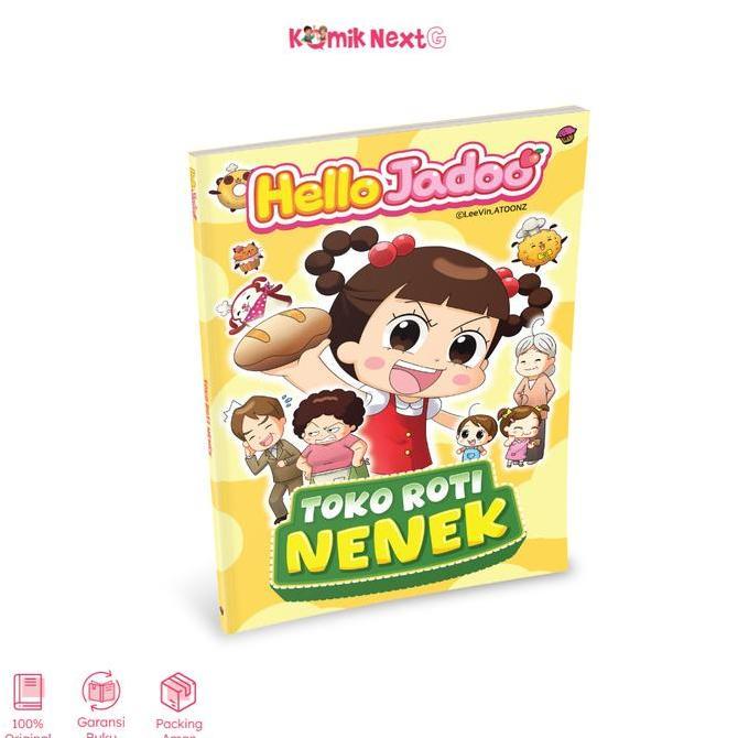 AL_KODRILAENI - MUFFIN GRAPHICS - BUKU KOMIK ANAK - HELLO JADOO: TOKO ROTI NENEK - MIZAN