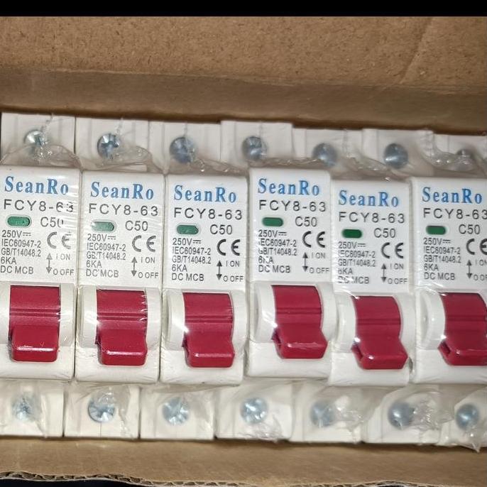 Terjangkau Mcb Dc 1Pin Mcb Dc 32A 40A 50A 63A C32 Mcb Panel Surya Motor Listrik