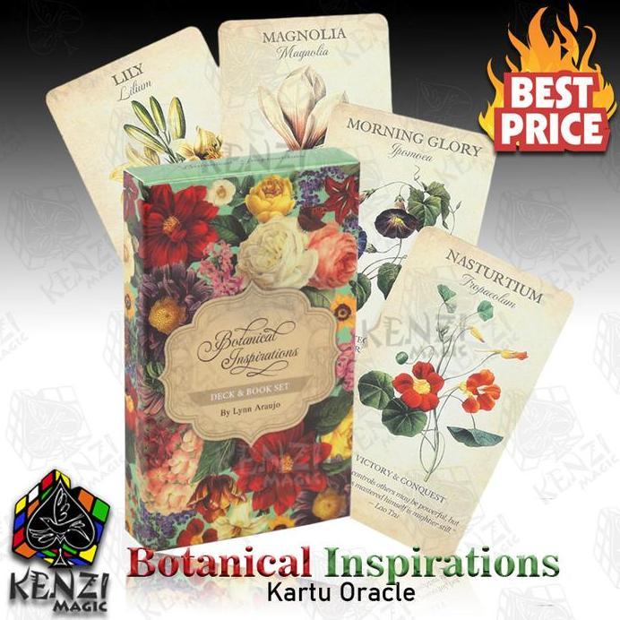 Ready Kartu Oracle Botanical Inspirations Oracle Decks