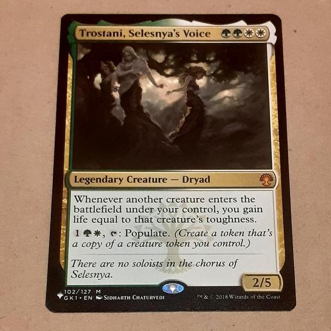 Ready MAGIC THE GATHERING MTG Trostani Selesnya's Voice