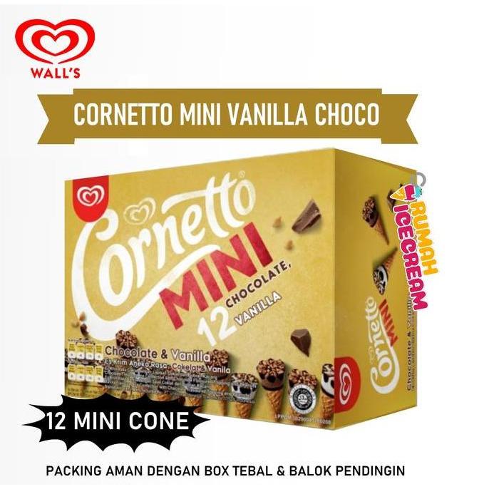 Ice Cream Cornetto Mini Vanilla Choco Walls