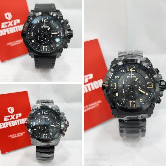 Jam tangan pria Expedition EXP E6605 E 6605 Orinal Garansi Resmi