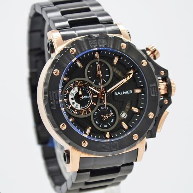 The Watch JAM TANGAN PRIA BALMER 7975 BLACKROSE