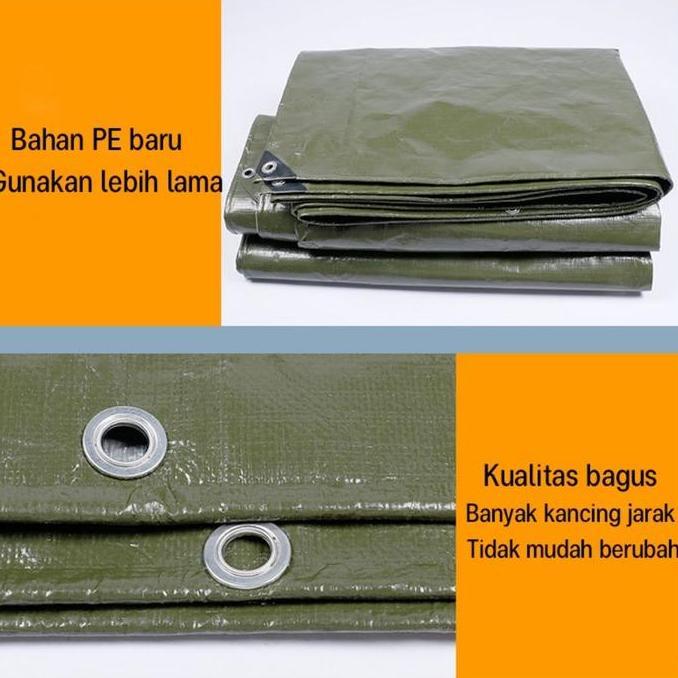 Allieuka Terpal Tenda Anti-Uv /Pe Kain Tahan Hujan /Jemuran Kolam Terop Tenda Tebal/Untuk Atap Taman