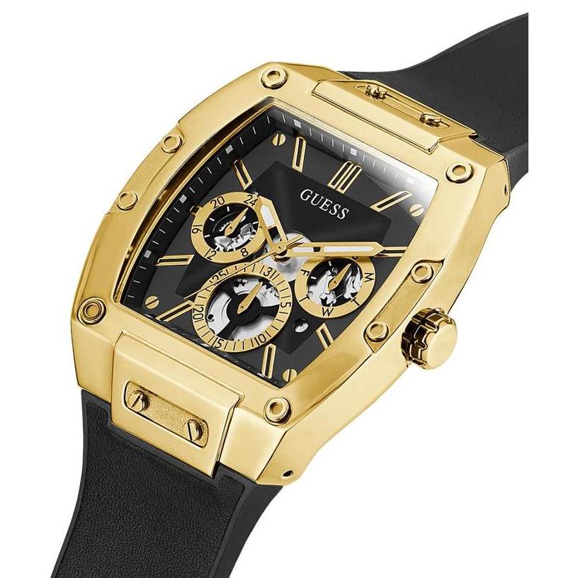 GUESS GW0202G1 Orinal PHOENIX Jam Tangan Pria Gold Black