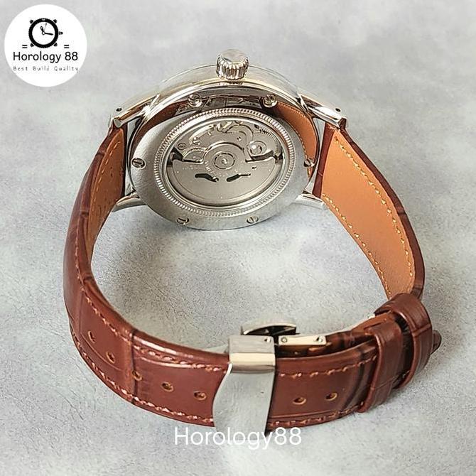 Seiko GS Mod Grand Seiko Cream GMT NH34 Automatic