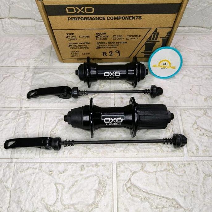 Hub Freehub 36H Oxo Hb829 Gir Sprocket Cassette Slup 7 8 9 10 Speed Bearing V Dan U Brake Sepeda Bal