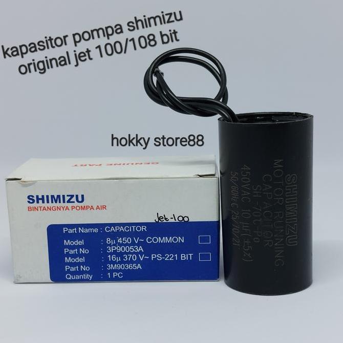 HOT SALE Kapasitor pompa air Shimizu 10uf ORIGINAL/ kapasitor Pompa JET 100 BIT BISA GOSEND