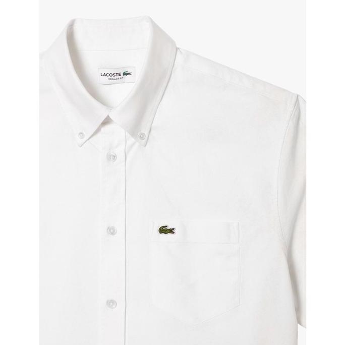 Regular Fit Short Sleeved Oxford Shirt
