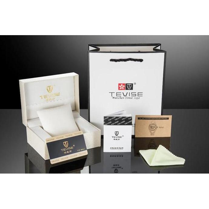 Jam tangan naga Tevise Orinal watch since 1952 Whole Black