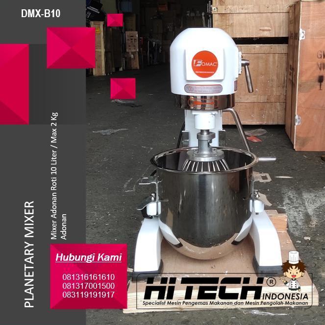 Planetary Mixer Fomac 10 Liter Dmx-B10, Mixer Roti 10 Liter Dmx - B10 Original Dan Terpercaya