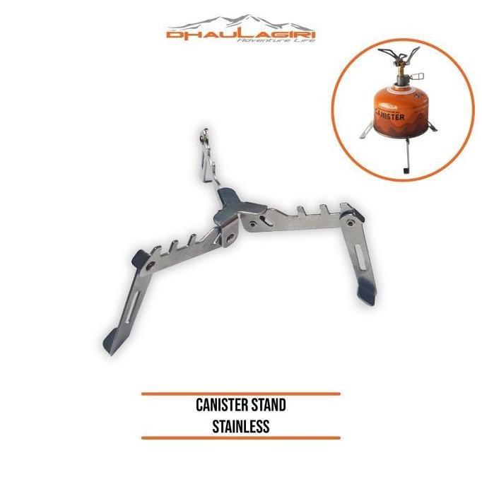 Dhaulagiri Canister Stand - Dudukan Gas Canister - Bracket Tabung Canister Outdoor