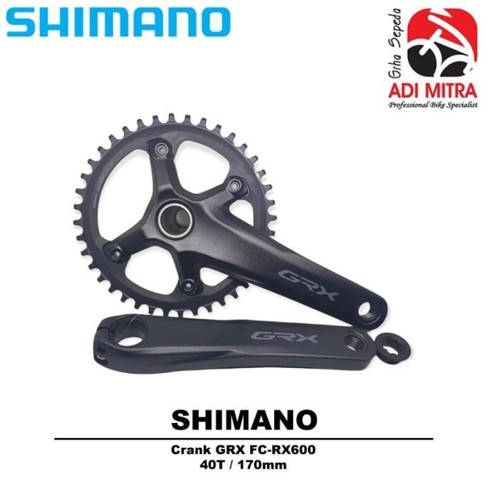 Shimano Grx Fc-Rx600 Crank Sepeda Gravel Hollowtech
