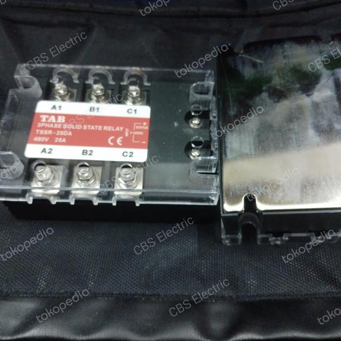 Diskon Tab Solid State Relay 3Phase 10-120Ampere Ac To Ac / Ssr Ac-Ac 3Phase