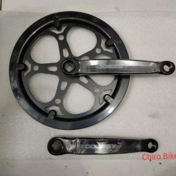 Gir Depan Crank Sepeda Lipat Minion Single Speed 52T Odessy
