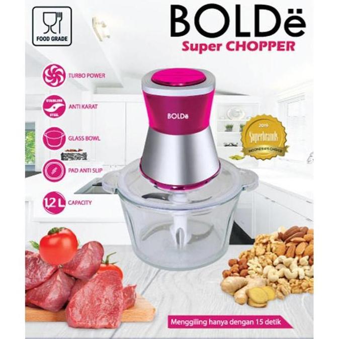 SUPER CHOPPER 1.2L BOLDE / CHOPPER BOLDE / FOOD PROCESSOR BOLDE