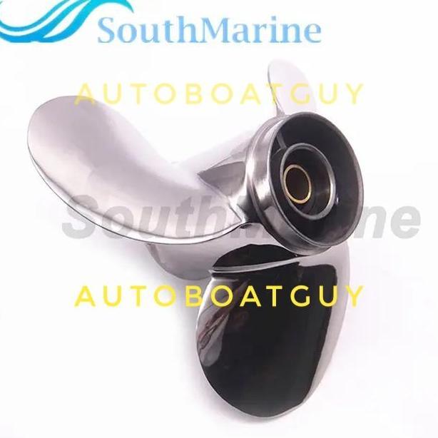 Propeller STAINLESS Yamaha 15 PK HP Kipas Baling Baling Mesin Tempel