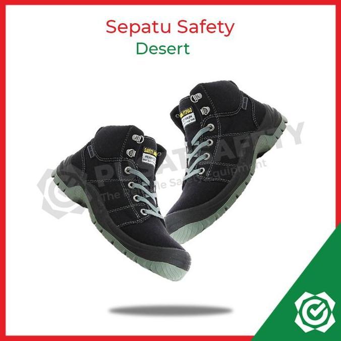 jar_fashiom - sepatu safety jogger desert boots kerja shoes