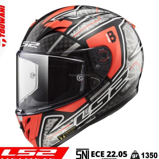 '' HELM LS2 FF323 ARROW C EVO CARBON HECTOR BARBERA ''