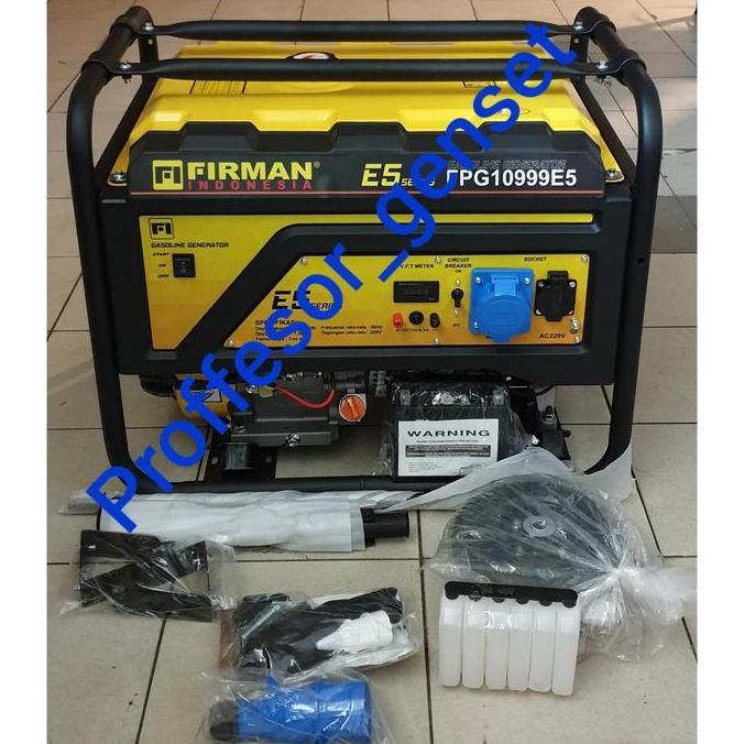 Genset 10Kva 7000 - 7500 - 8000 Watt Firman Fpg 10999 E5 Single Phase