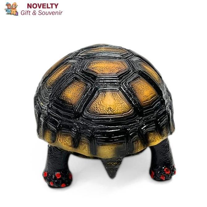 Souvenir replika kura kura cherry head red footed tortoise dari amerika latin