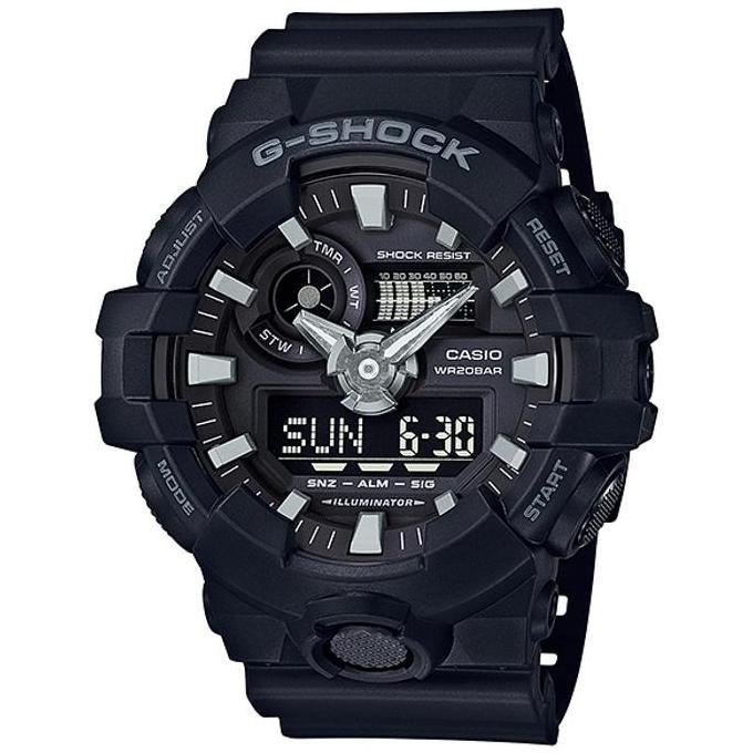 Casio G-Shock GA-700-1BDR / GA 700 1BDR Orinal Garansi 2 Tahun